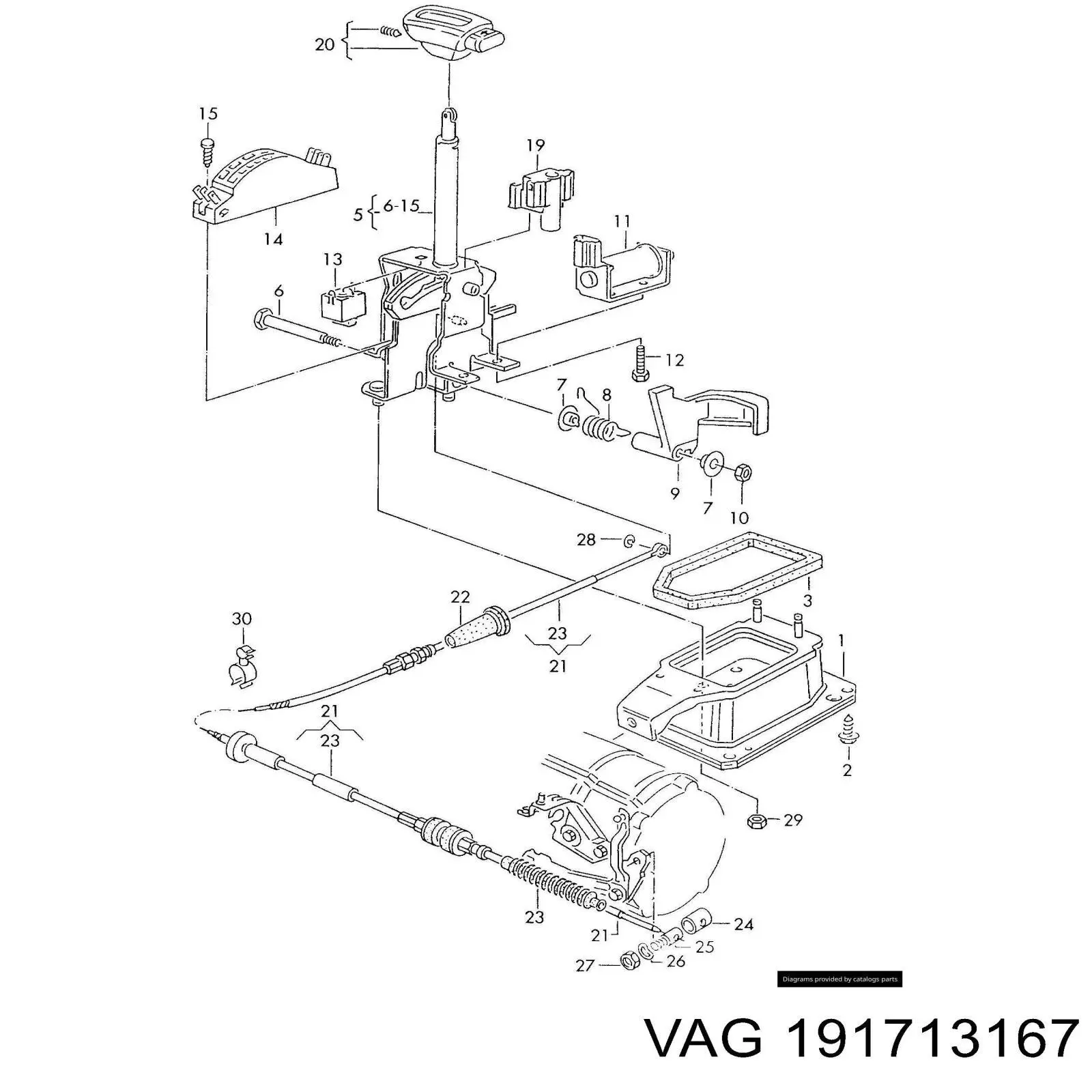  VAG 191713167 цена, от 477.47 USD