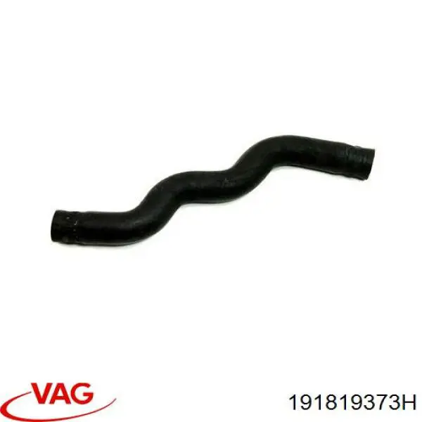 Шланг радиатора печки обратка VAG 191819373H цена, от 3.70 USD