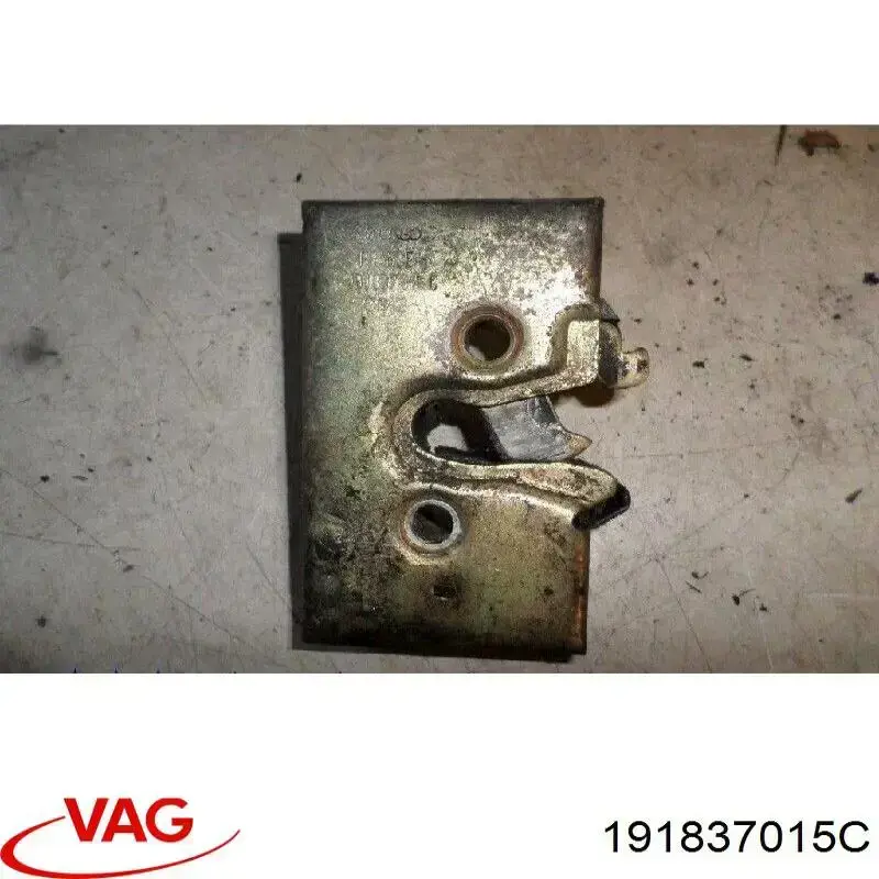 Замок водительской двери 191837015C VAG