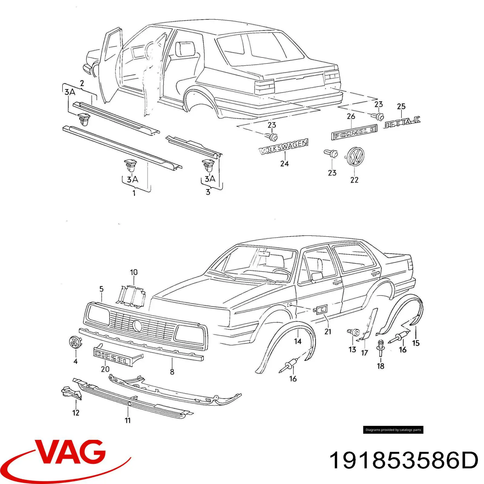  191853586D VAG