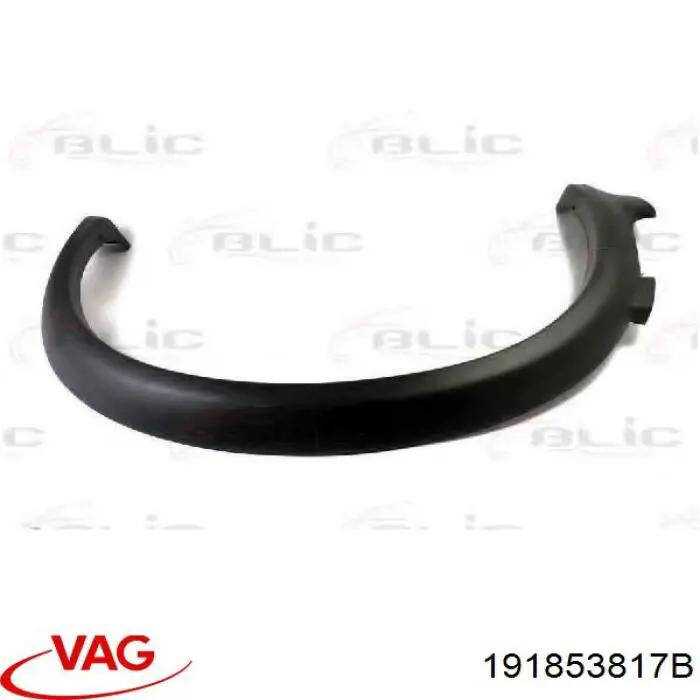 Купить 191853817B VAG Расширитель задней арки колеса, левый