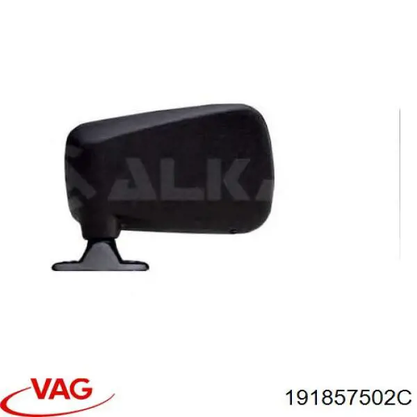 Наружное зеркало правое VAG 191857502C цена, от 11.81 USD