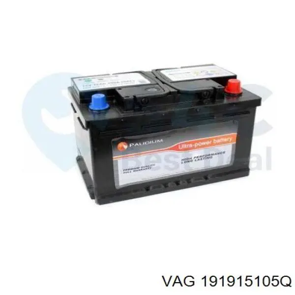 Аккумулятор автомобильный VAG 191915105Q цена, от 123.33 USD