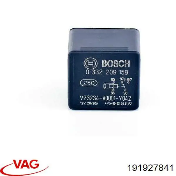 Relê de controlo de limpador pára-brisas VAG 191927841 preço, a partir de 9,33 USD