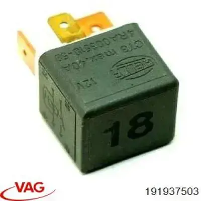 191937503 VAG Блок управления вентилятором