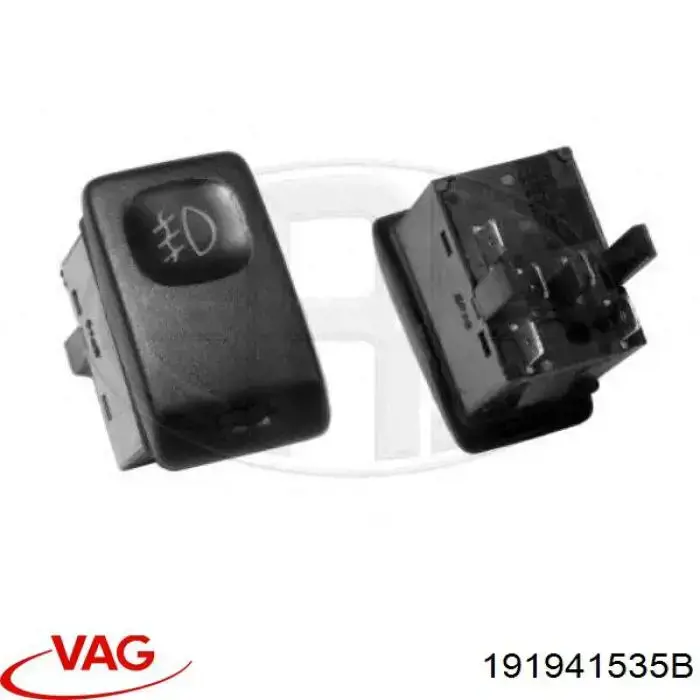 Купить 191941535B VAG Кнопка вкл.противотуманных фар