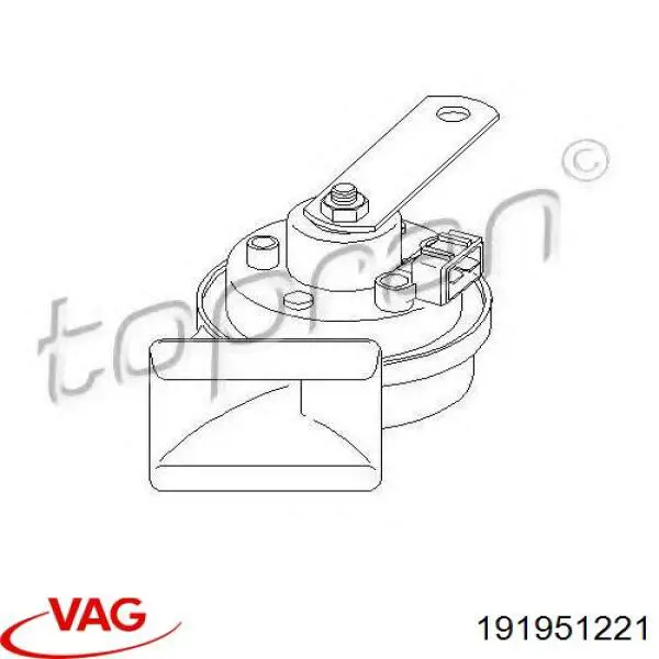 Звуковой сигнал 191951221 VAG