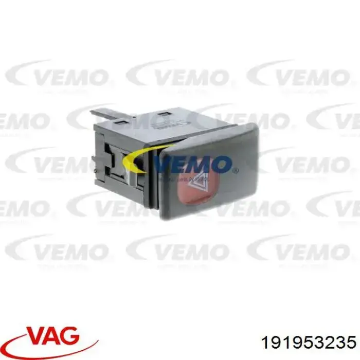 Compre 191953235 VAG Botão de ativação do sinal de emergência