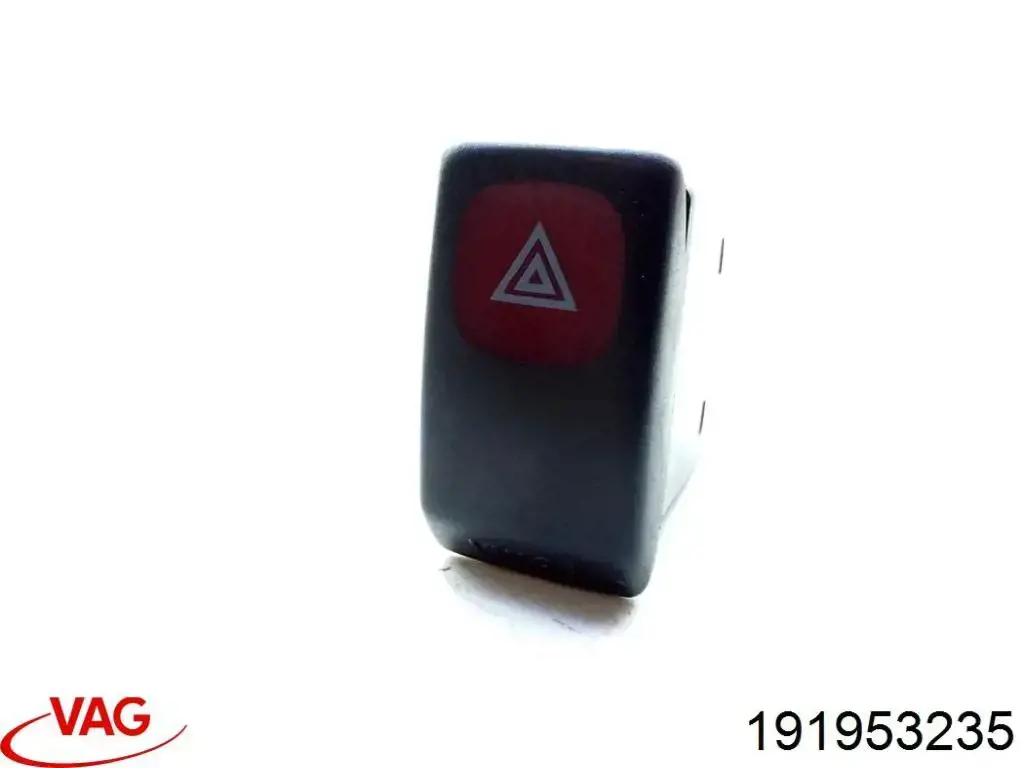Botão de ativação do sinal de emergência 191953235 VAG