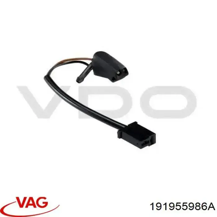 Купить 246080010002Z Continental/Siemens Сопло омывателя лобового стекла