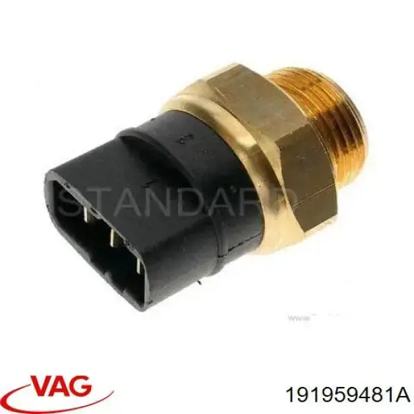 Compre 191959481A VAG Sensor de temperatura do fluido de esfriamento (de ativação de ventilador do radiador)