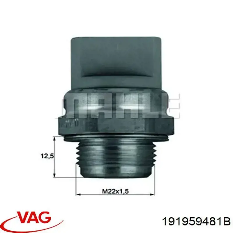 191959481B VAG Датчик радиатора