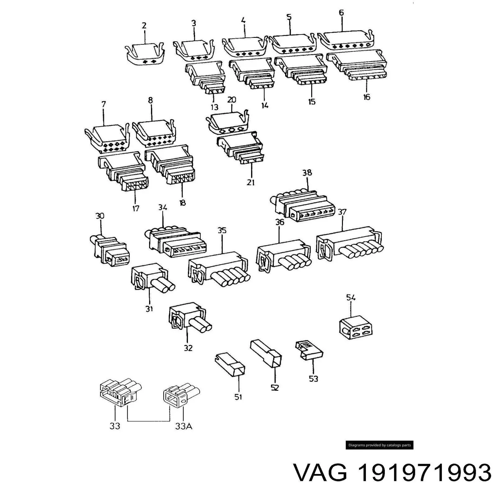  VAG 191971993 цена, от 2.48 USD