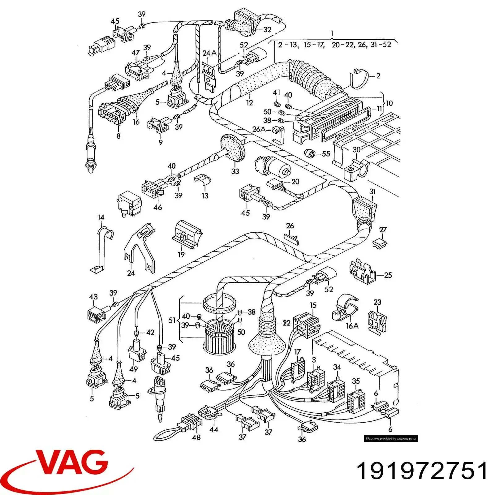  VAG 191972751 цена, от 1.58 USD