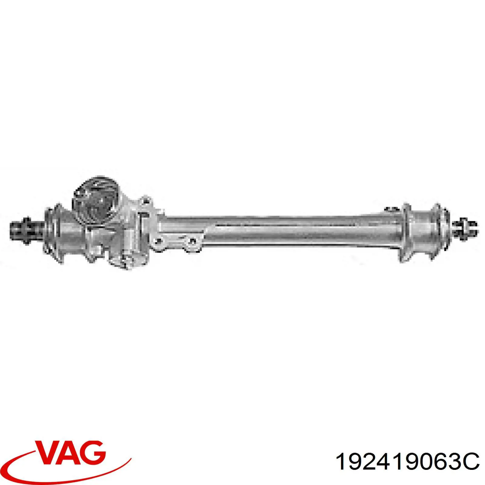Купить 192419063C VAG Рулевая рейка