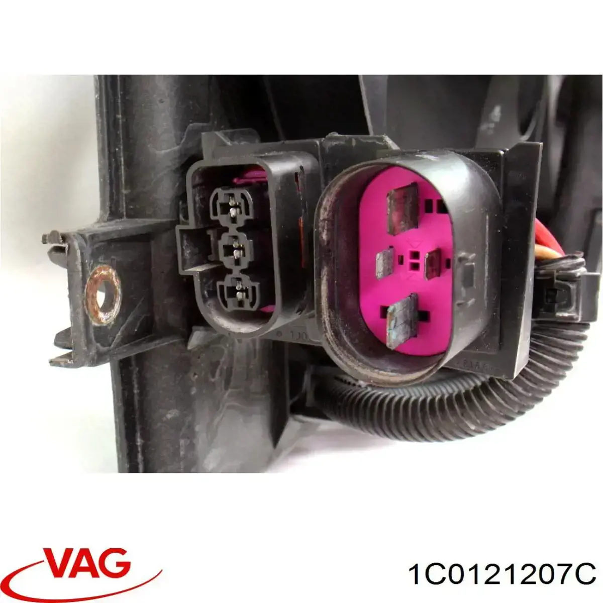 Диффузор радиатора 1C0121207C VAG