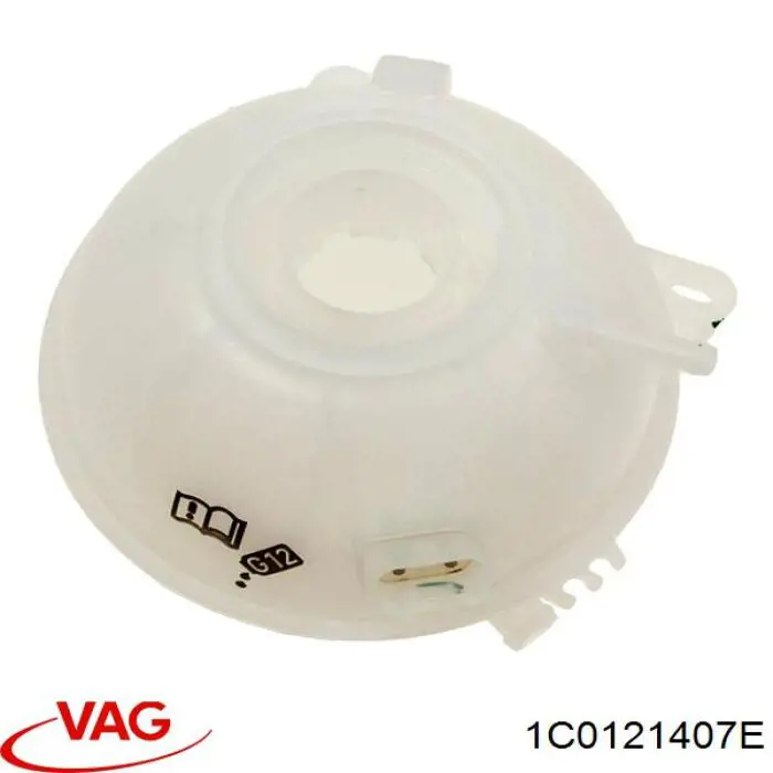 Бачок системы охлаждения двигателя расширительный VAG 1C0121407E цена, от 12.65 USD