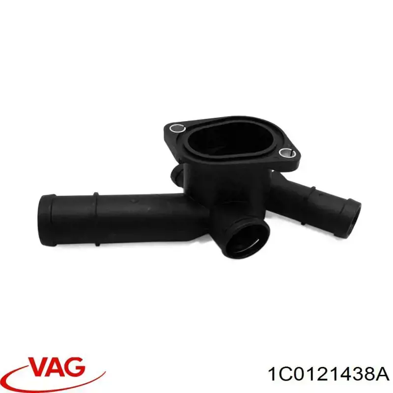 Патрубок термостата VAG 1C0121438A