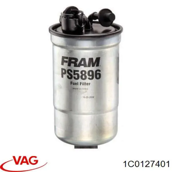 Фильтр тонкой очистки топлива VAG 1C0127401 цена, от 10.41 USD