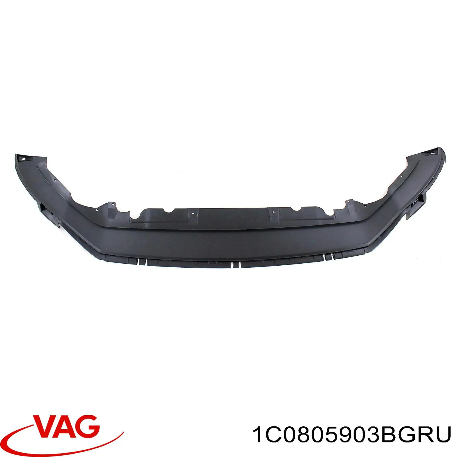Спойлер переднего бампера PVW02005SB Signeda