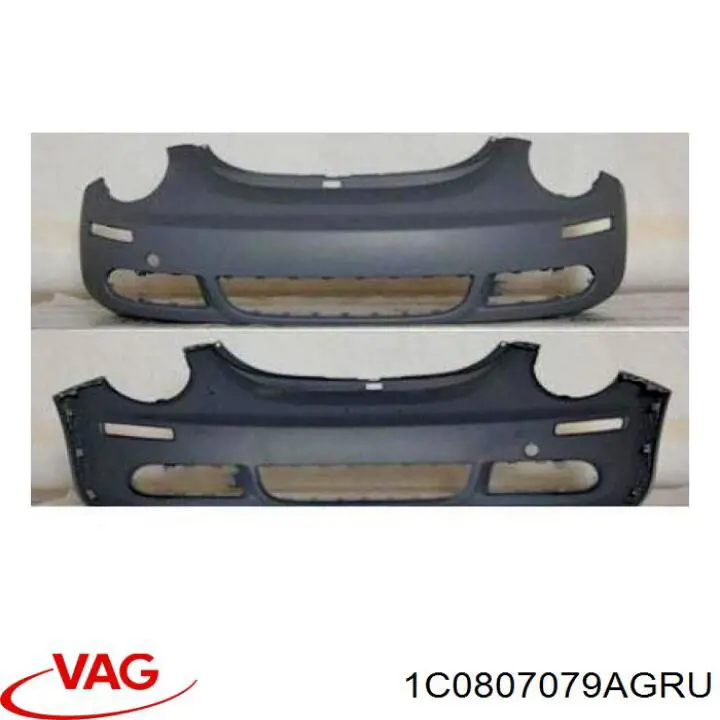 Бампер на авто VAG 1C0807079AGRU цена, от 67.91 USD