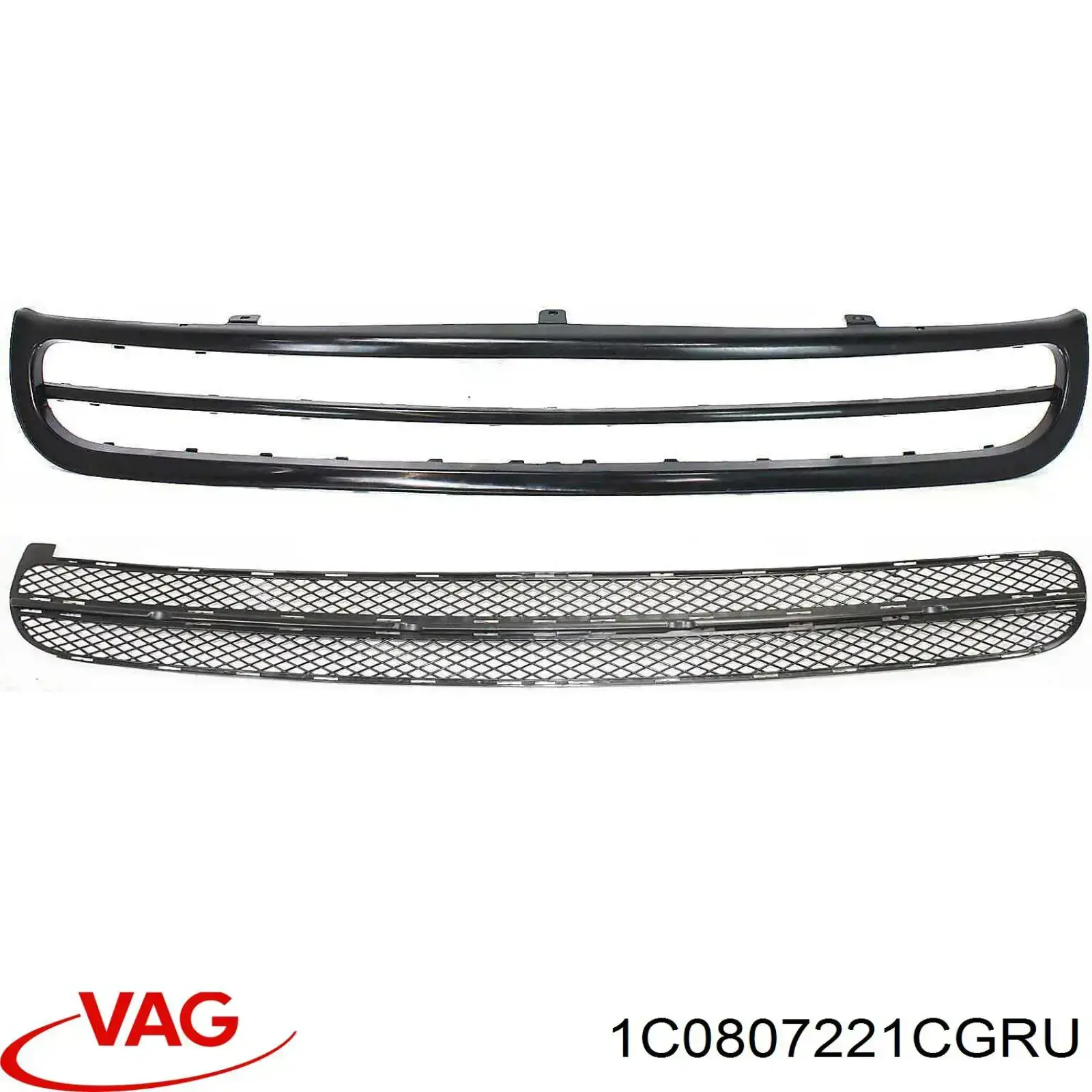 Бампер на авто VAG 1C0807221CGRU цена, от 70.62 USD