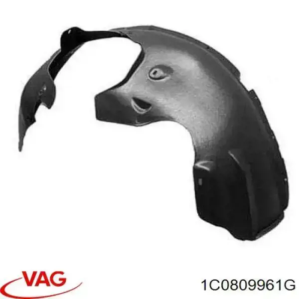 1C0809961G VAG Подкрылок крыла переднего левый