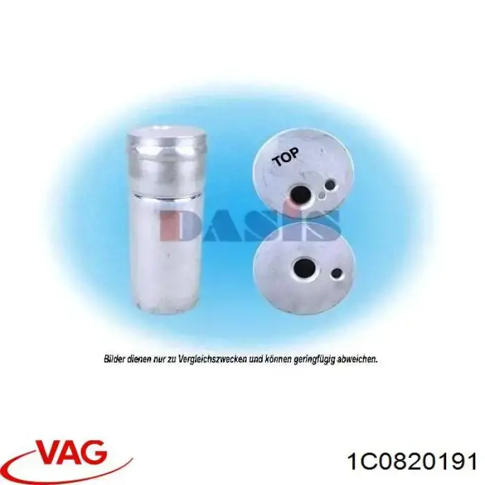 Осушитель кондиционера VAG 1C0820191 цена, от 13.04 USD