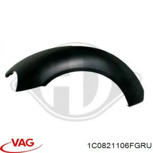 Крыло переднее правое 1C0821106FGRU VAG
