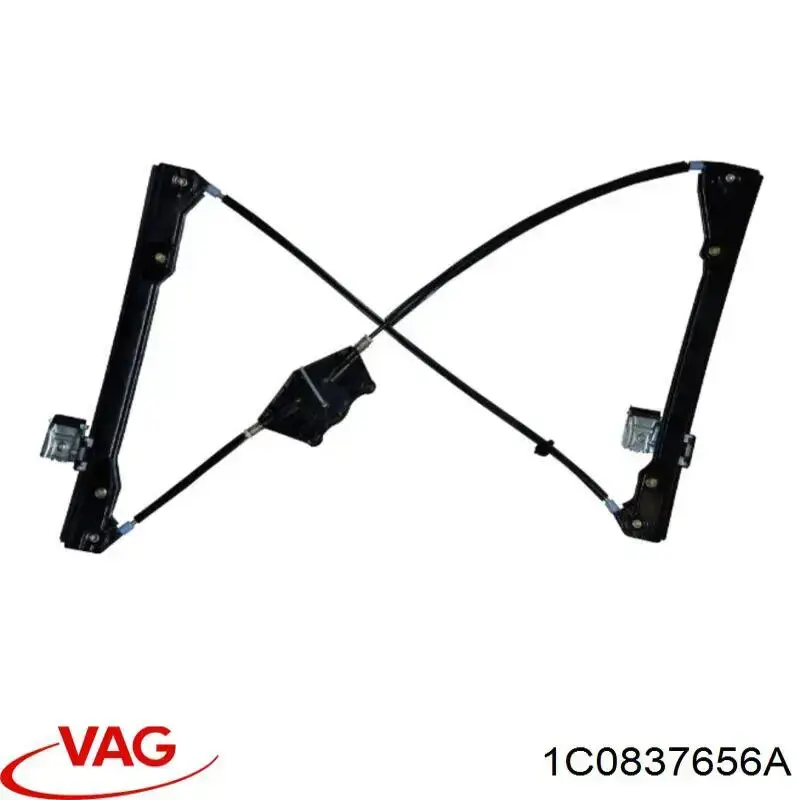 1C0837656A VAG механизм стеклоподъемника двери передней правой