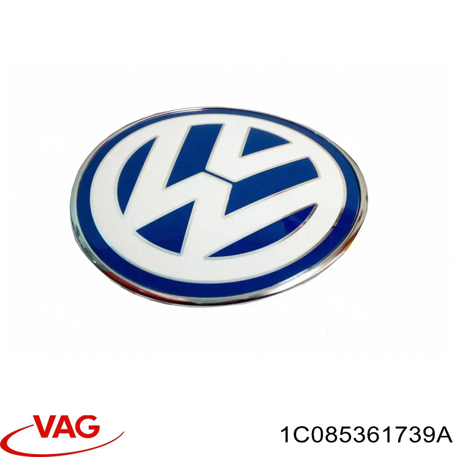 1C085361739A VAG Emblema de capó original y equivalente