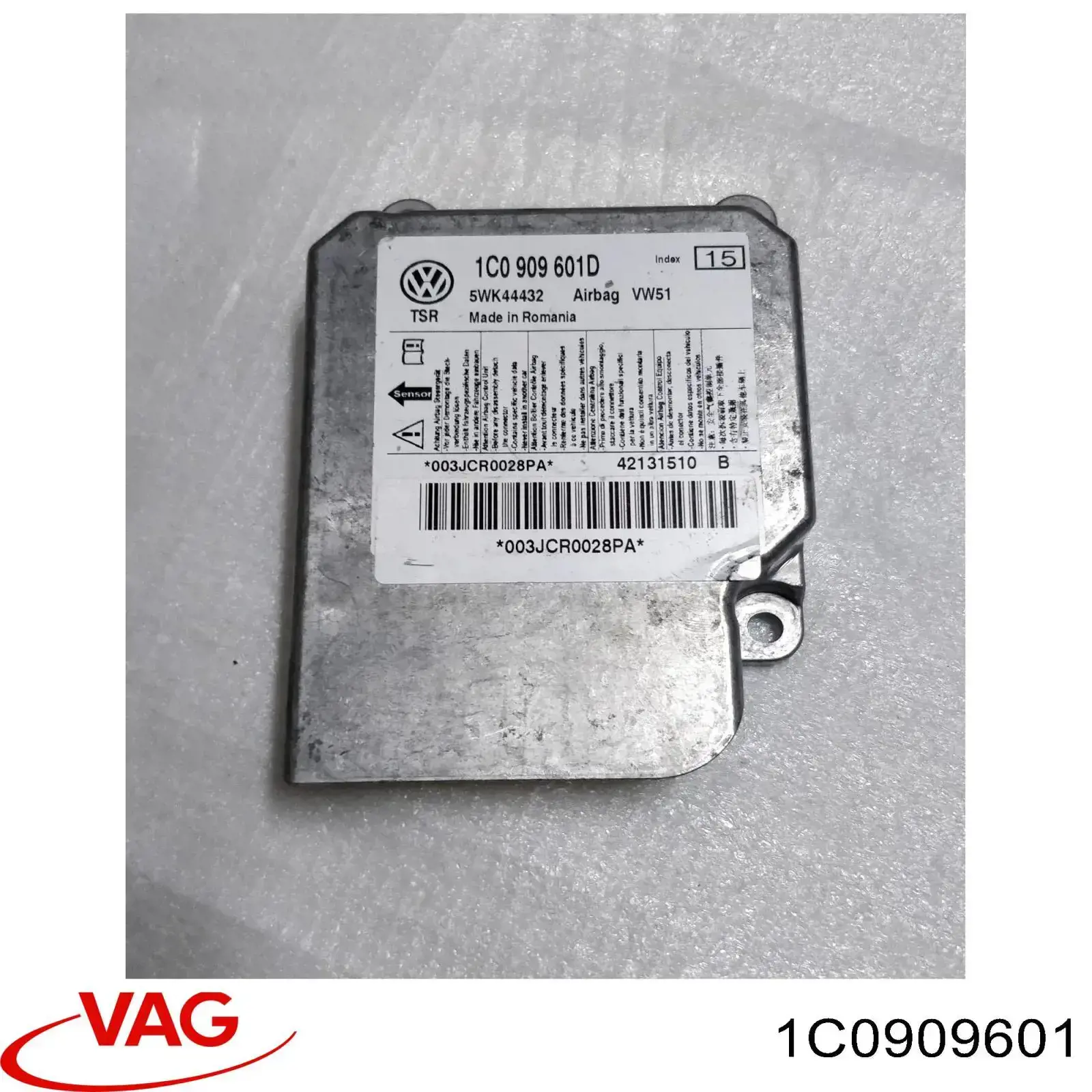 Купить 1C0909601 VAG Модуль-процессор управления подушкой безопасности