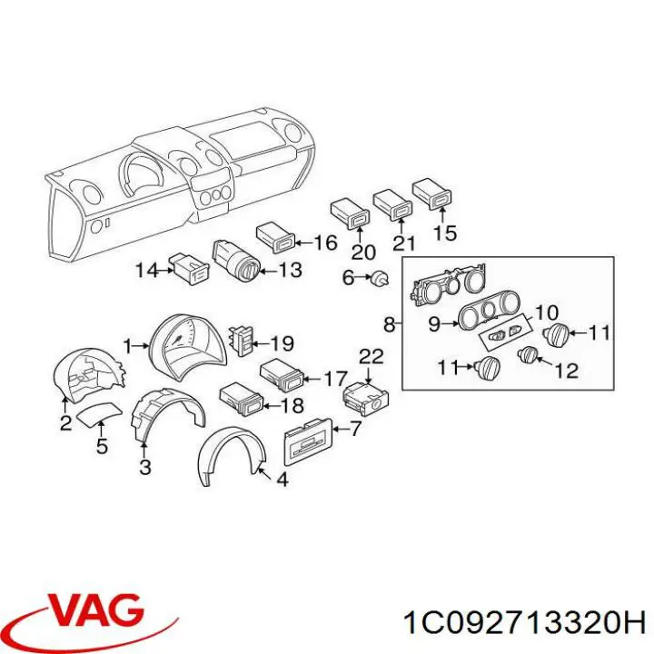 1C092713320H VAG 