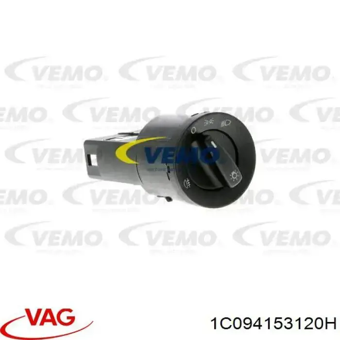 Переключатель света фар на "торпедо" VAG 1C094153120H