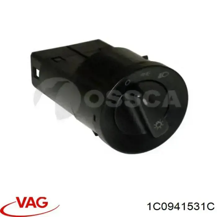 Переключатели электрические (переключатель света центральный) 1C0941531C VAG