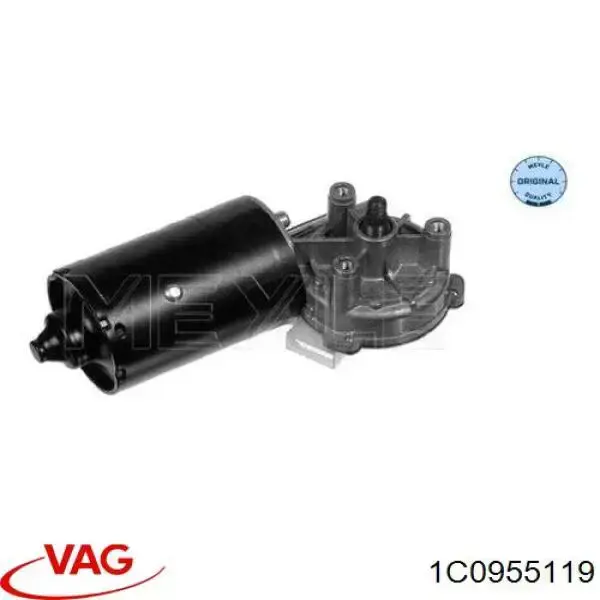 1C0955119 VAG мотор стеклоочистителя лобового стекла