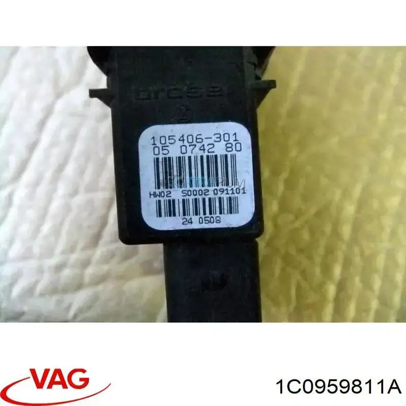 1C0959811A017 VAG Мотор стеклоподъемника двери задней, левой