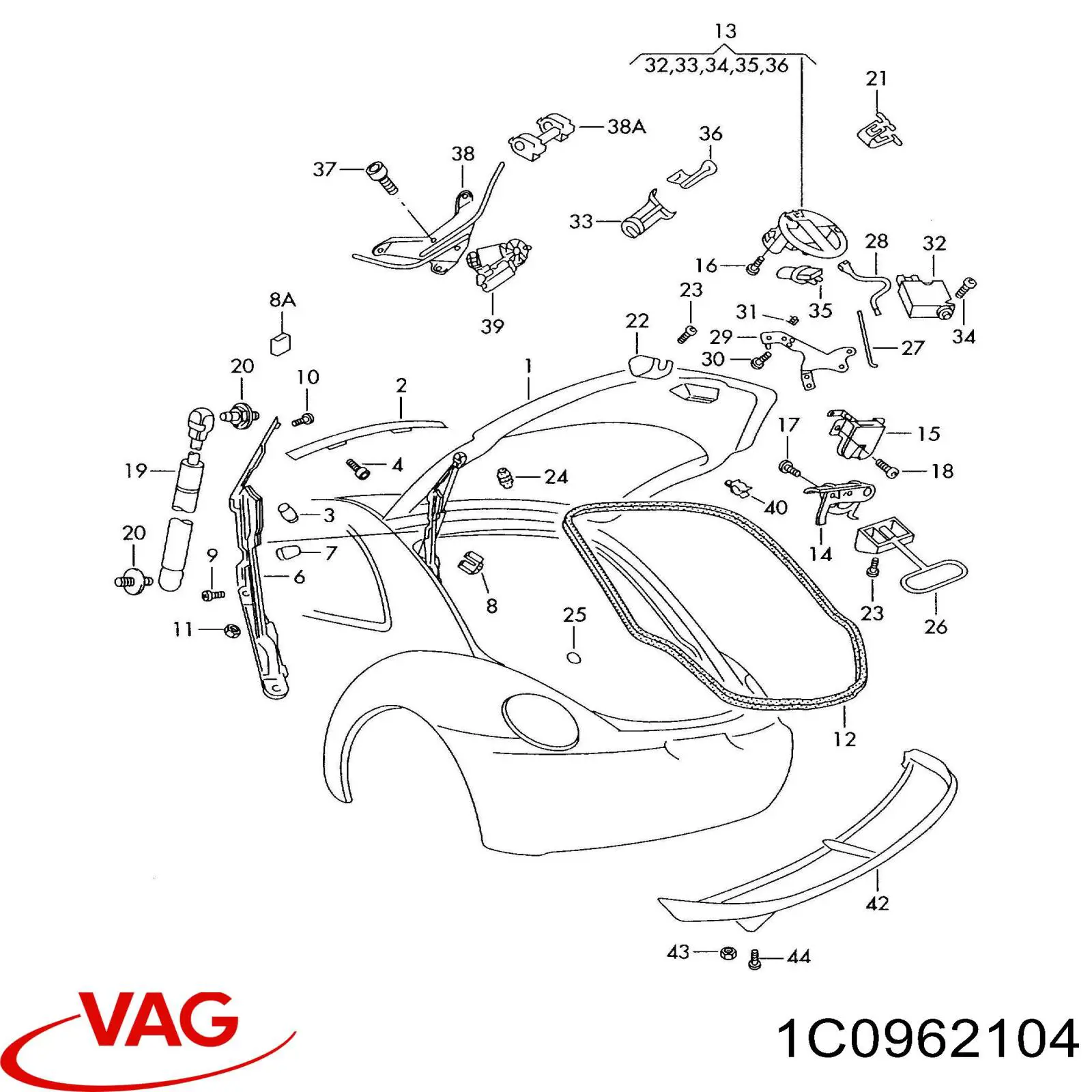 1C0962104 VAG 