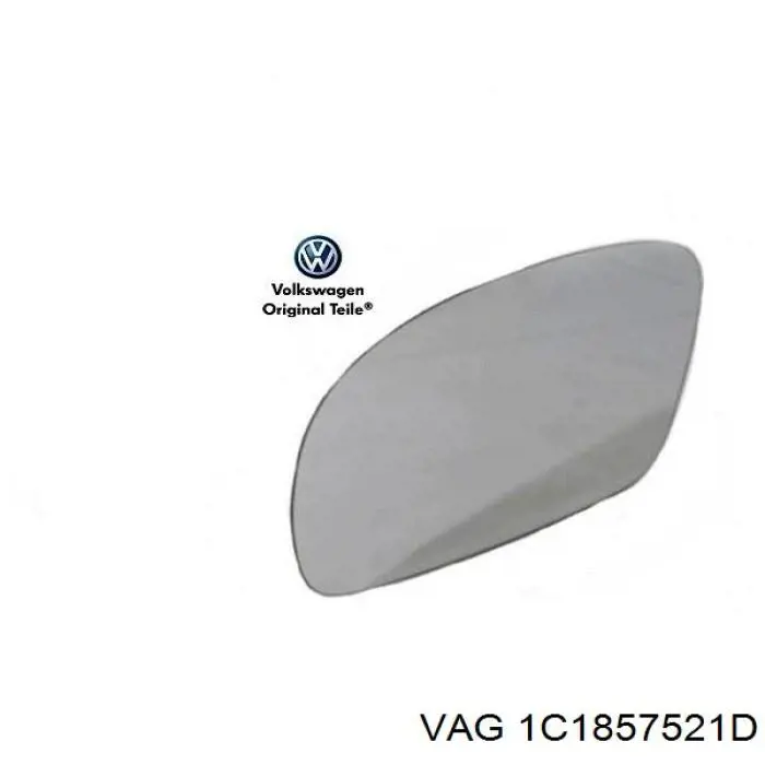 Купить 1C1857521D VAG Стекло зеркала заднего вида, левого
