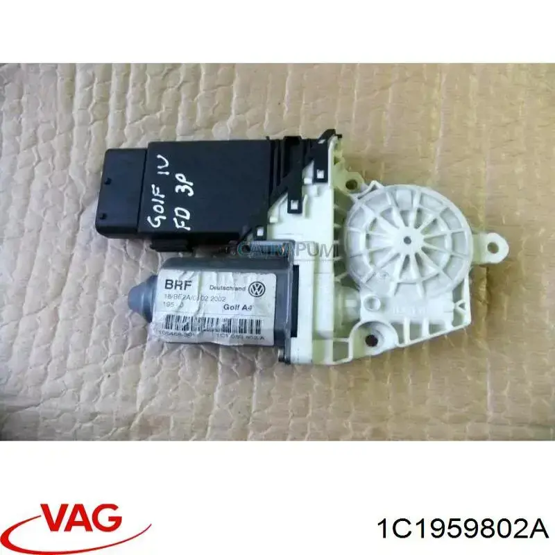 Мотор стеклоподъемника двери передней, правой VAG 1C1959802A