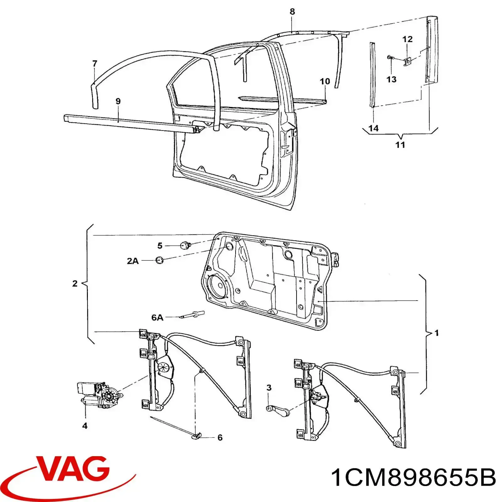 1CM898655B VAG 