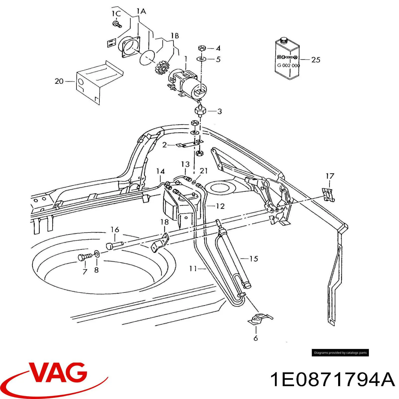  VAG 1E0871794A цена, от 455.63 USD