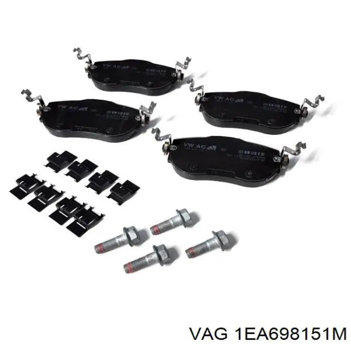 Передние тормозные колодки LP5046EV Delphi