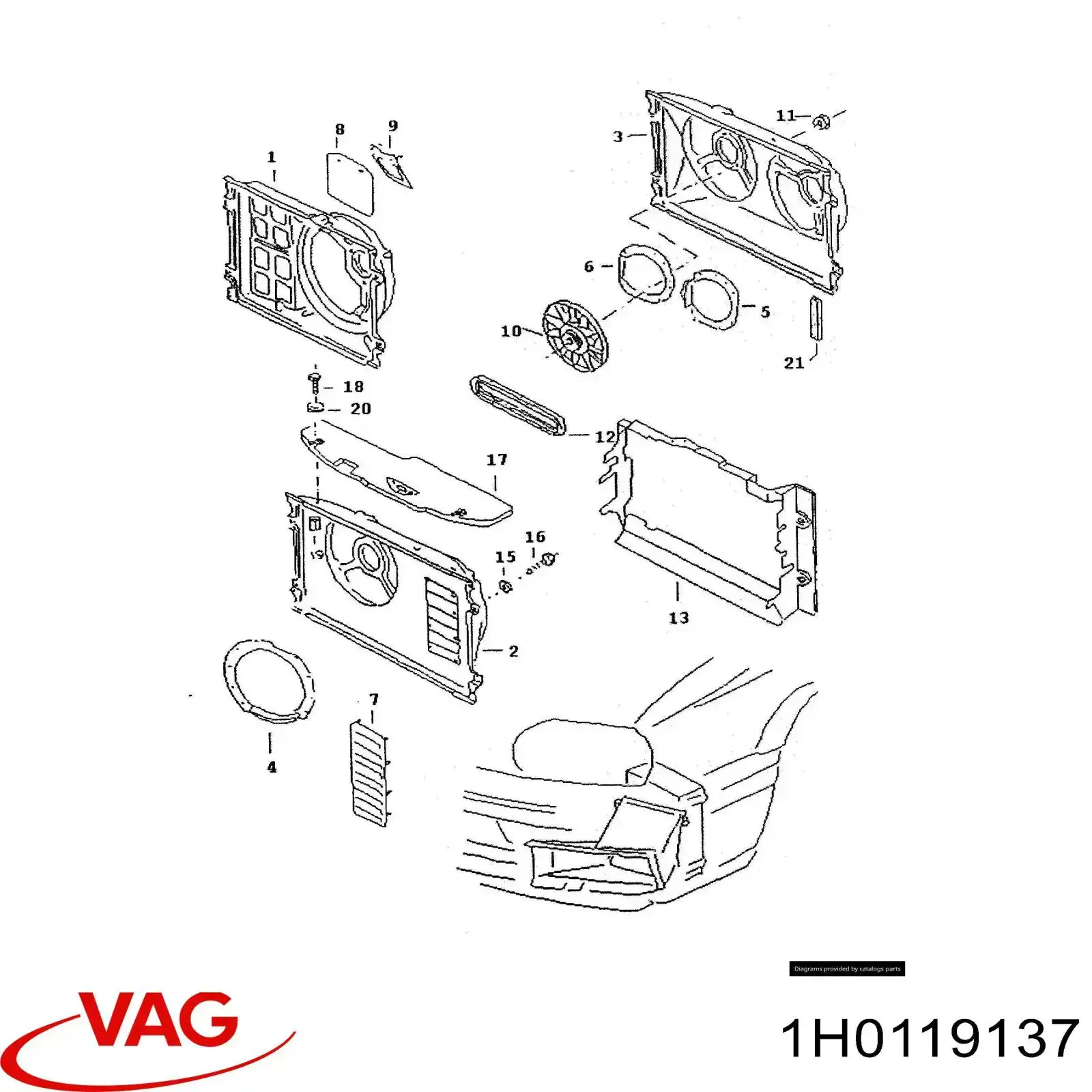 1HO119137 VAG Поликлиновый ремень