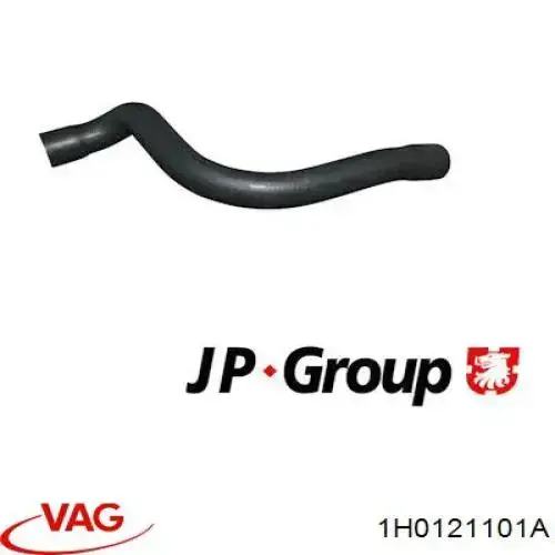 Купить 1H0121101A VAG Патрубок радиатора