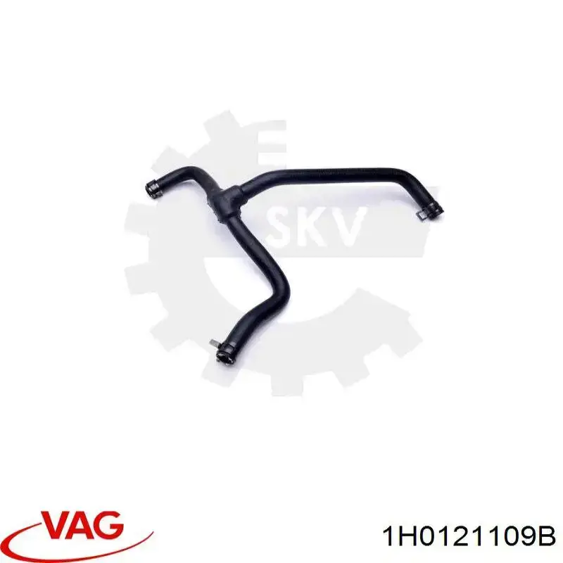 Шланг расширительного бачка нижний VAG 1H0121109B цена, от 20.11 USD