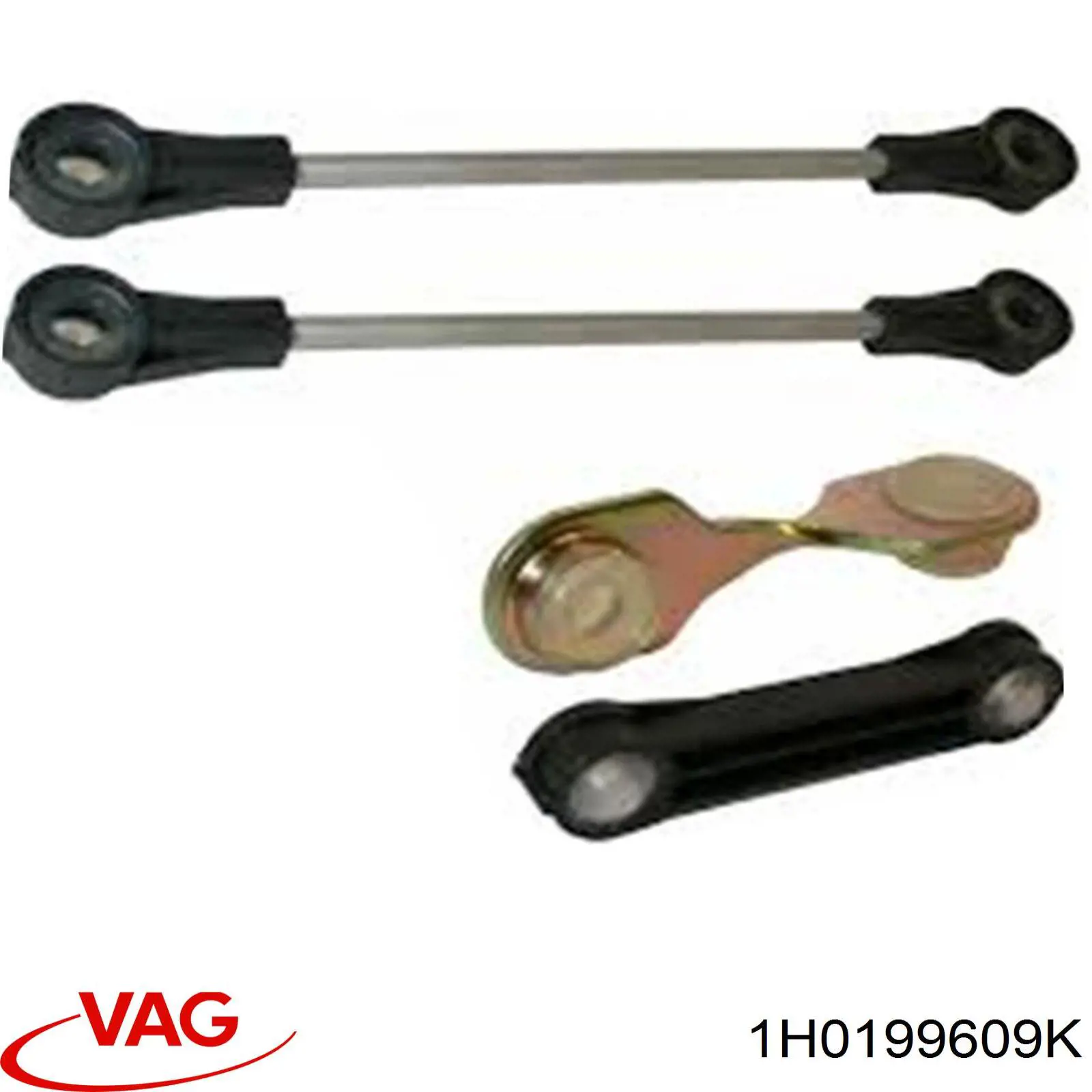 Купить 1H0199609K VAG Передняя опора двигателя
