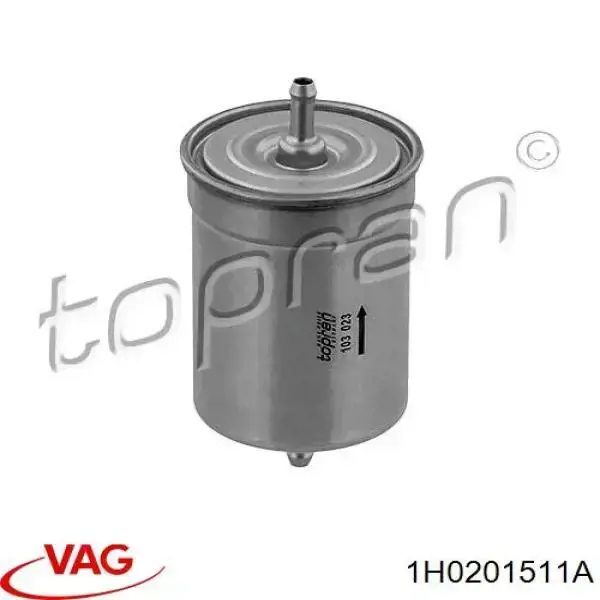 Купить 1H0201511A VAG Фильтр-отстойник топлива грубой очистки