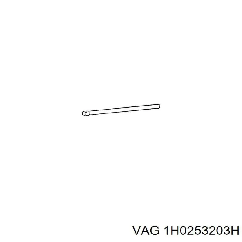 Глушитель, центральная часть VAG 1H0253203H цена, от 21.09 USD