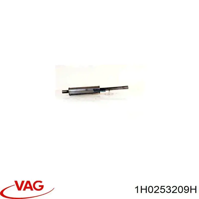 Глушитель, центральная часть VAG 1H0253209H цена, от 25.33 USD